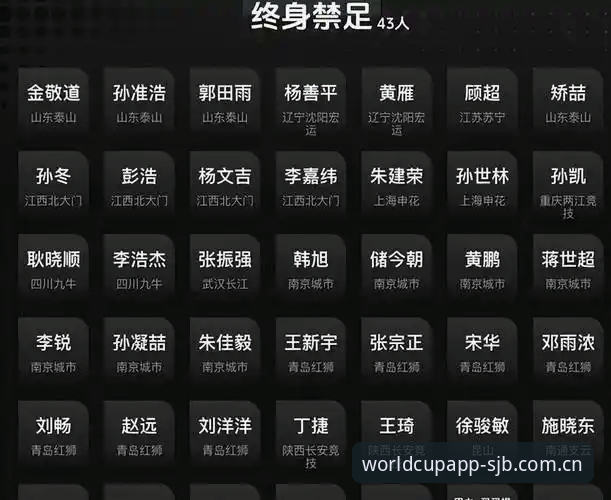 中国足协第三批禁足名单全面评测：65人处罚背后的足球生态深度解析